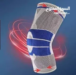  7 مشد الركبه بدعامه سيليكون و طبقه جل مشد ركبه الطبي دعم الركبة و تخفيف الالم مشدات ركبة طبيه