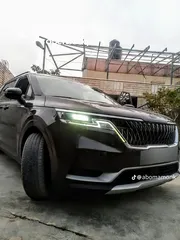  1 كيا كرنفال 2021  ترخيص 2021 عدد ركاب.  7+1 موجوده في يطا