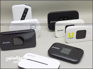  1 راوتر متنقل MIFI لـ أمنية و زين 4G\4G+ مودم مايفاي Umniah , Zain