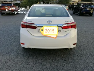  4 تويوتا كورولا 2015