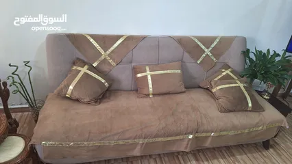  2 طقم كنب امريكي 6 مقاعد بسعر مغري جدا
