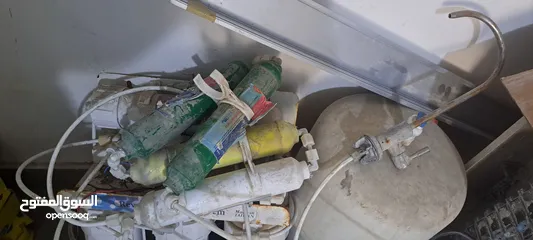  2 فلتر ميه 8مراحل بحنفيه كروم مستعمل