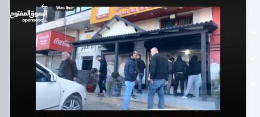  5 محلات للإيجار وطابق كامل مفتوح يصلح للبنوك والمعارض والجم ، الشارع الرئيسي، حوارة