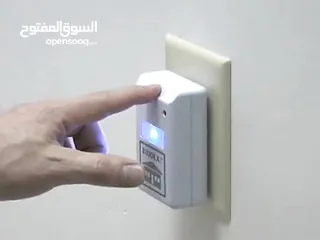  9 جهاز طارد الفئران و الجرذان ( القوارض ) بالموجات الصوتيه  جهاز ابعاد قوارض فئران