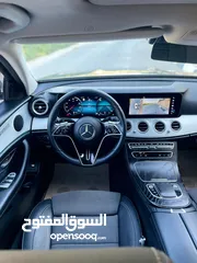  9 Mercedes benz E220 بحالة الوكالة