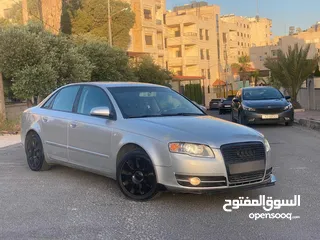  1 اودي A4 بحاله ممتازه بسعر مغري