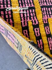  4 Berber handknotting wool art rugs in high quality Handknotted