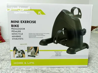  4 New Arrival MINI PEDAL EXERCISE BIKE  With Safety Fastening Strip  دراجة تمرين جديدة ذات دواسة صغيرة