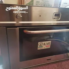  4 غاز غطس بلت ان نوع إيطالي مع فرن بلت ان قياس 90 ستم نوعية ايطالي غاز  بسعر مغري
