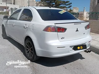  6 ميتسوبيشي لانسر موديل 2012