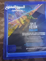  3 لعبه split fiction مستعمله أستعمال بسيط بحاله الوكاله