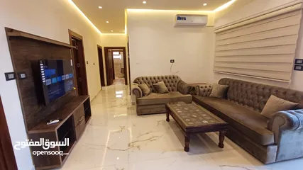  18 شقة ارضية مودرن في - عبدون - ثلاث غرف نوم اثنين ماستر و ترس وكراج (ID# : 2004)