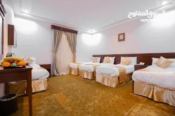  5 فندق ماسة المجد من فنادق مكة النظيفة في شارع النزهة غرفة مفروشة مع توصيل للحرم 
