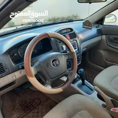  3 كيا سيراتو 2006 ماتور 1600 اوتومات. دهان اصلي مع تصليح عيوب بسيطة في البودي