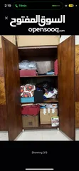  3 Genuine wood three-section wardrobe