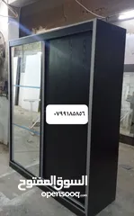  2 خزائن ملابس خشب لامنيت 18م عرض     120 سانتي كفاله على جميع اعمالنا