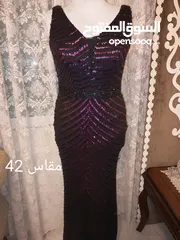  1 فستان سهره لون اسود وشك نهدي