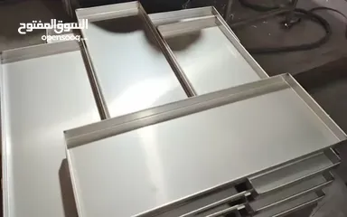  8 صواني أفران للمطاعم والمخابز