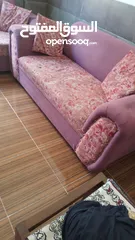 10 غرفة جلوس لون زهري