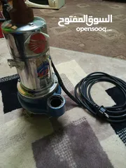  1 مضخه بدرلو غطاس بحاله جيده جدا