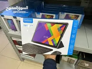  2 تابلت جديد كفاله سنه مع كيبورد مع ماوس مع قلم Tablet 5g 512GB Ram 8GB for sale مع كفر مجاني