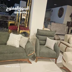  3 طقم كنب فاخر 7 مقاعد عصري ومودرن