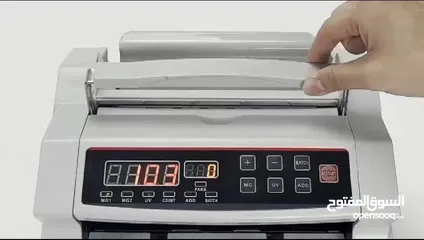  2 آلة عد النقود Bill Counter  عدادة نقود مع كشف تزوير للعملات