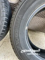  2 فردتين كوشوك 185/65R14 يوكوهاما بحالة ممتازة