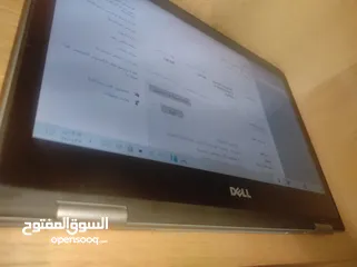  1 لابتوب Dell i7 الجيل السادس ( شاشة لمس ) 360 درجة بحالة ممتازة فقط 750 شيكل