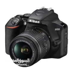 1 كاميرا nikon d3500 شبه جديدة