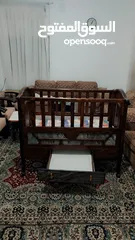  2 تخت بيبي جديد خشب الكندي