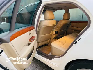  20 لكزس LS430 وارد موديل 2006 لون أبيض/ بيج 19000 قابل للتفاوض