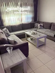  1 طقم كنب مستعمل لون نهدي