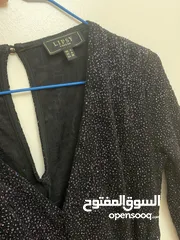  3 فستان سهرة غلتر ملون من