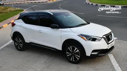  7 Nissan -Kicks - 2020 - White - Mini SUV - Engine Capacity 1.6 L