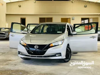  9 نيسان ليف الشكل الجديد  2023 leaf sv plus  60kw