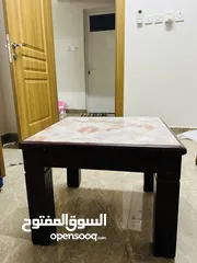  3 Dining table with single chair
