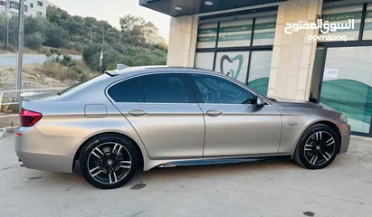  7 BMW520i f10 سيارة  للبيع  موديل 2014 بسبب التبديل