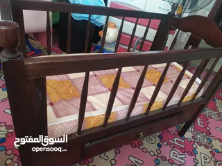  3 تخت بيبي خشب للبيع
