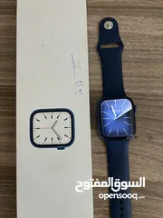  1 ابل ووج سيريس7 45M بطاريه 93 نظيفهوكارتونها وغراصها والشحاحنه موجودات رايدها ب330