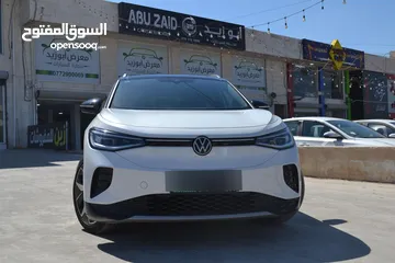 2 VOLKSWAGEN ID.4 CROZZ  PRO BIANO BLACK  2023 لون لؤلؤي فحص كامل