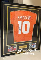  2 Dennis Bergkamp Official FIFA World Cup Back Signed