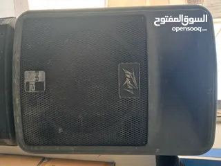  1 سماعات حفلات واعراس مستعمل