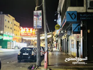  1 محل تجاري للايجار في طبربور الشارع الرئيسي اقوى مناطق طبربور للبيع بخلو