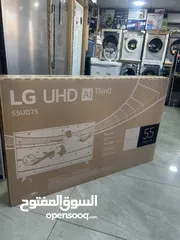  2 شاشه ال جي 55 سمارت فوركي اوامر صوتيه بسعر حرق