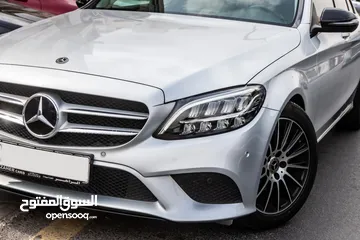  23 Mercedes C200 2019 مميزة جدا