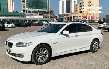  1 بيع شراء تثمين بدل  بحالة ممتازة بي ام دبليو BMW530I الغانم موديل 2013 ماشي 185 الف كامل المواصفات