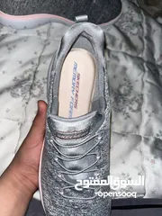  2 حذاء سيكتشرز اصلي من شركة مش ملبوس