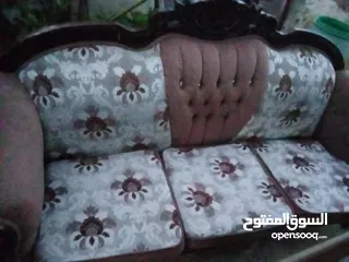  9 طقم كنب خشب زان اصلي ثقيل في عمان