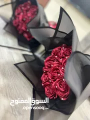  20 بوكيه ورد ستان   الورد للورد بوكيه ورد ستان هاند ميد بأقل سعر  هديه مميزه وكمان لمناسبا